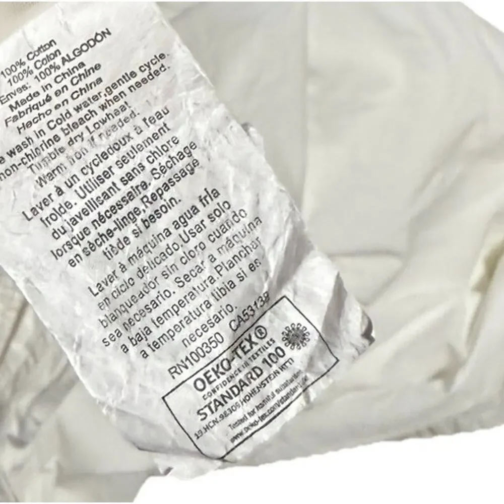 Nestwell Queen Sized White Cotton Duvet Cover Textured Diamond Luxury Bedding